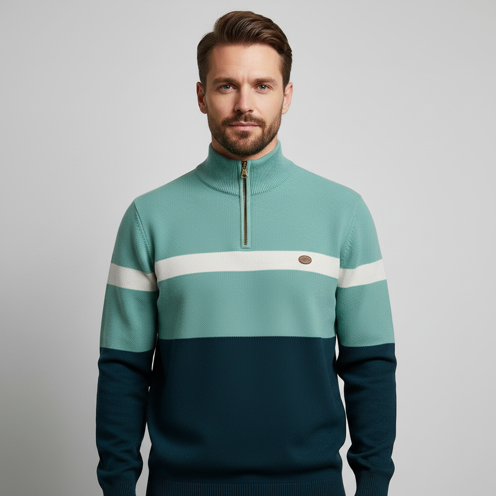 Colver | Men’s Quarter-Zip Knit Pullover7