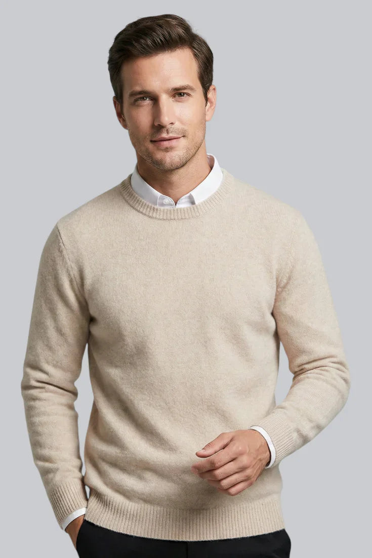 Elvarn | Men’s Soft-Touch Knitted Jumper