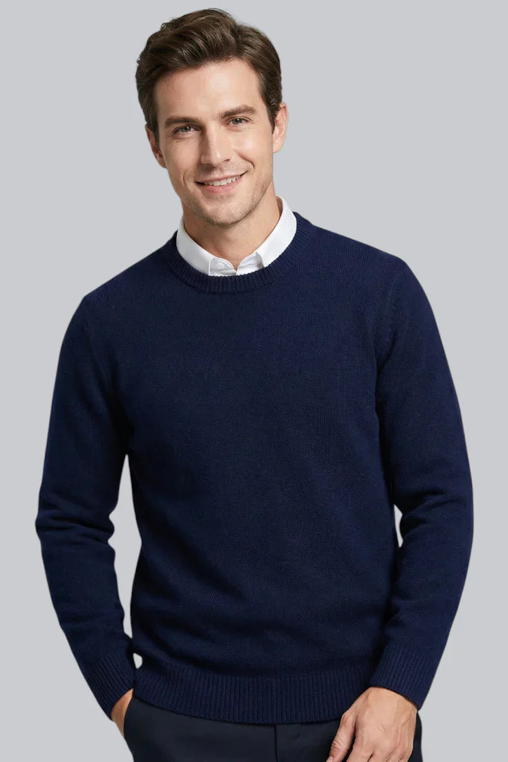 Elvarn | Men’s Soft-Touch Knitted Jumper
