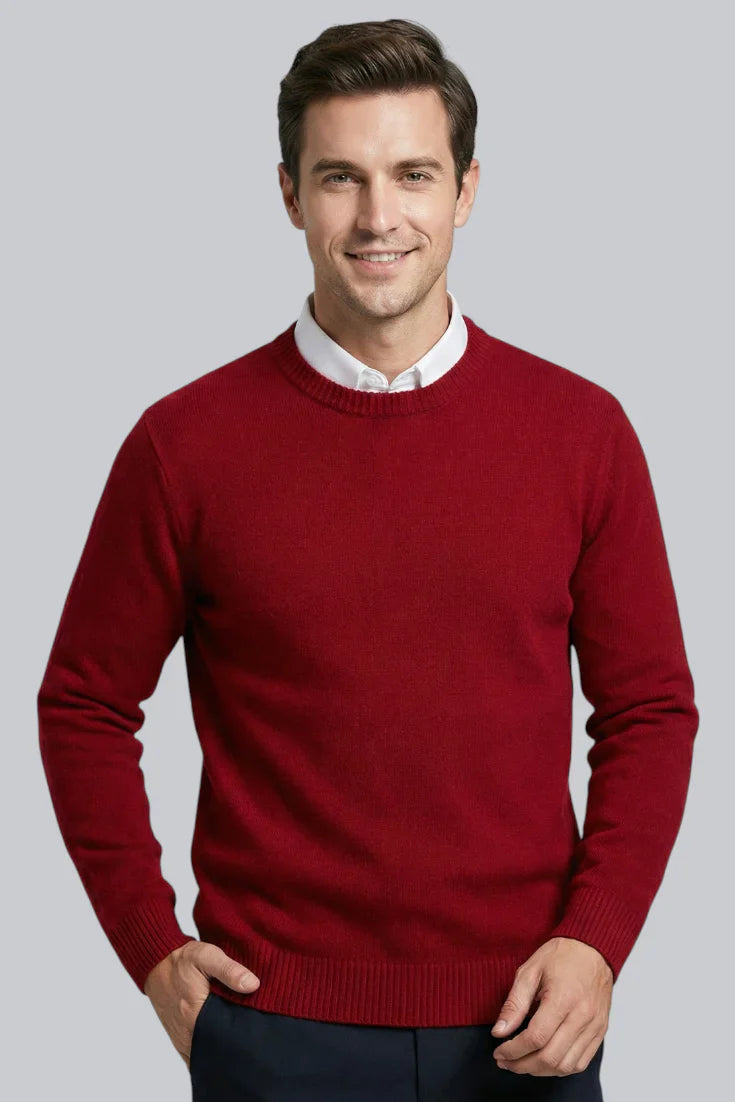Elvarn | Men’s Soft-Touch Knitted Jumper