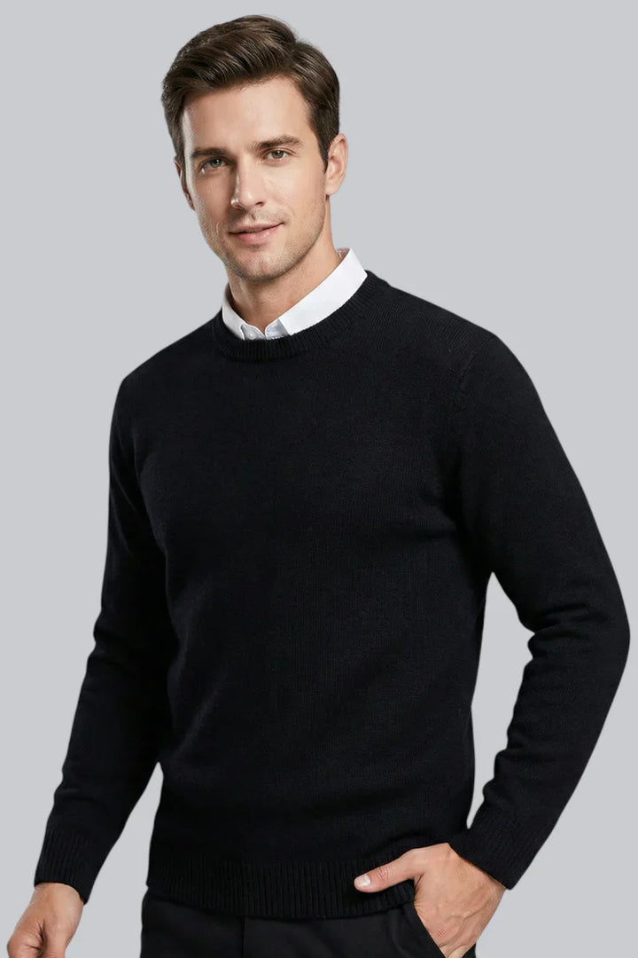 Elvarn | Men’s Soft-Touch Knitted Jumper
