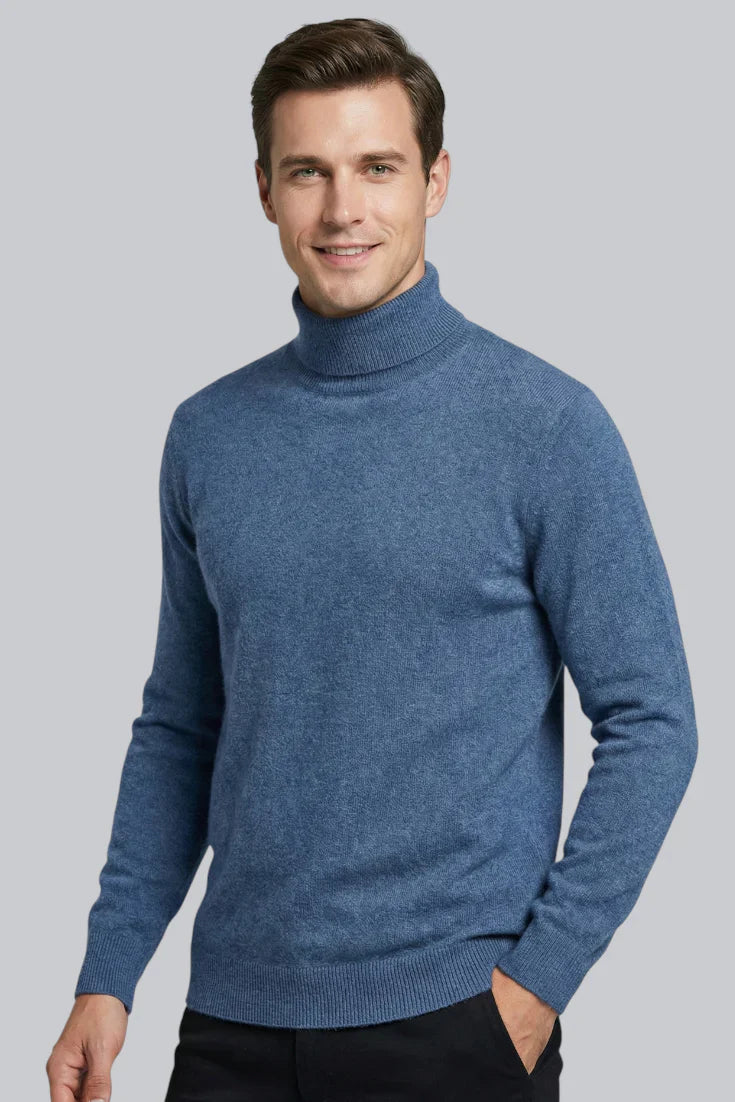 Valric | Men’s Soft-Touch Turtleneck Knitted Jumper